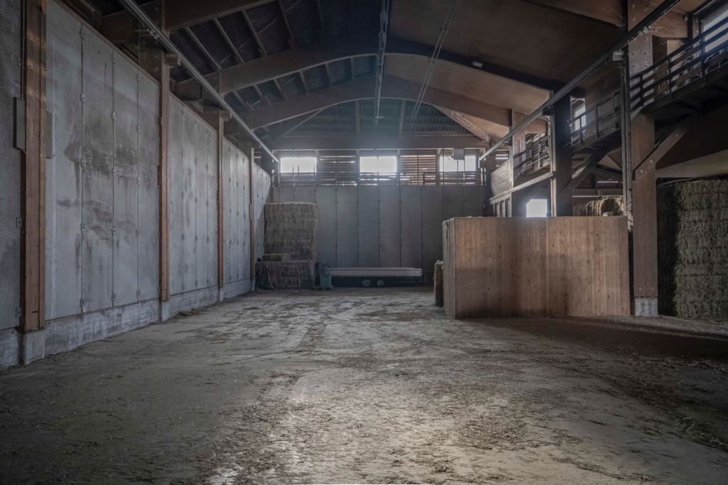 Heulager. Foto: Elia Schneider, 2022