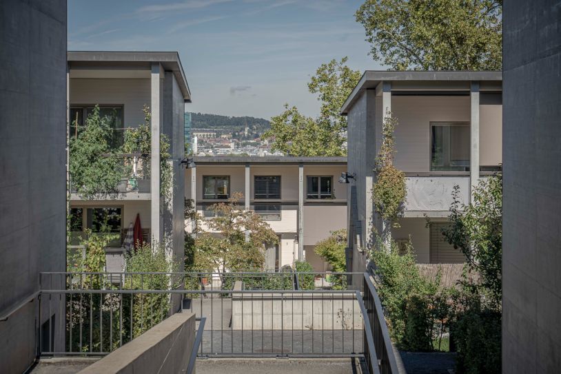 Ansicht Durchgänge. Foto: Elia Schneider, 2022