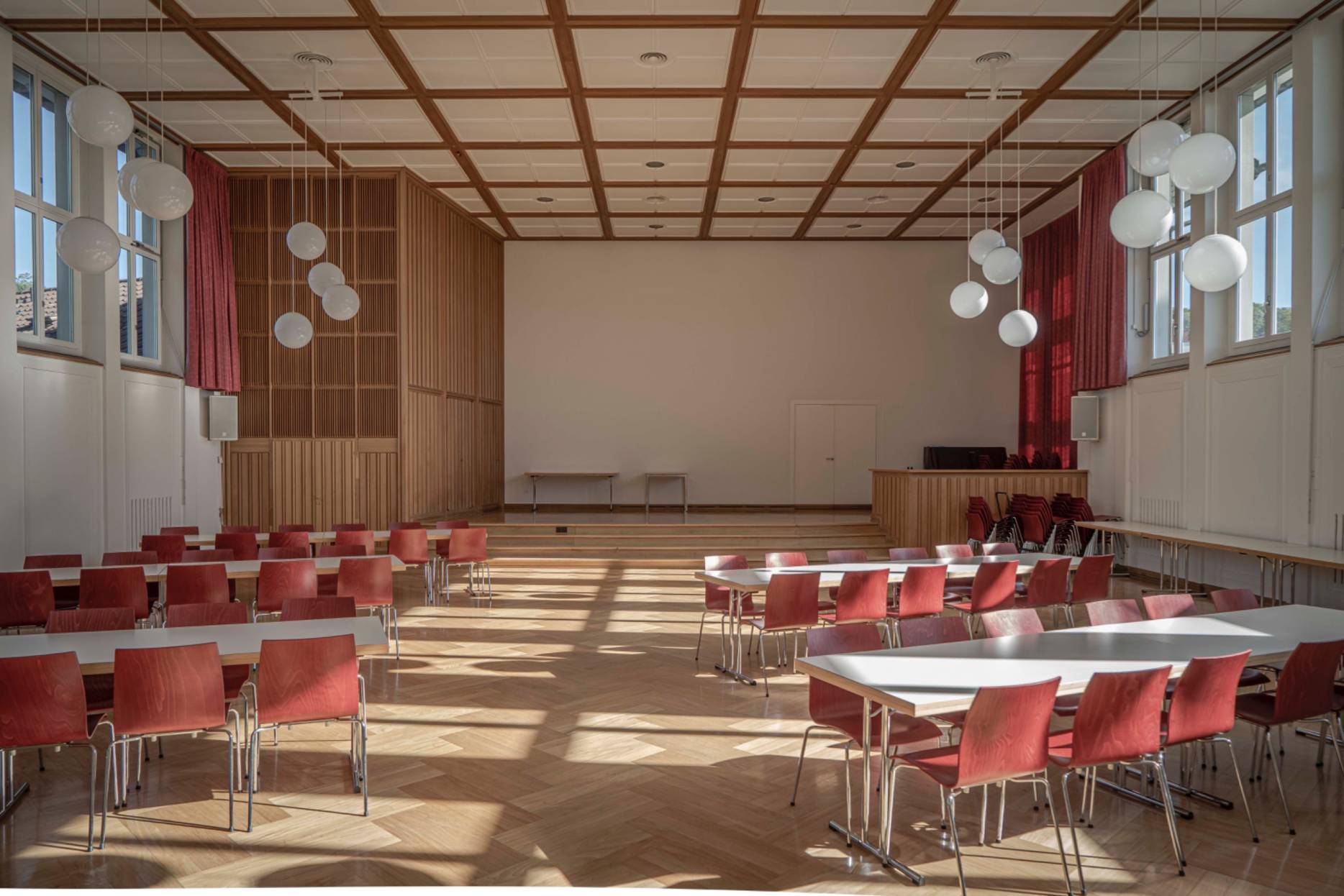 Innenansicht Nebengebäude. Foto: Elia Schneider, 2022