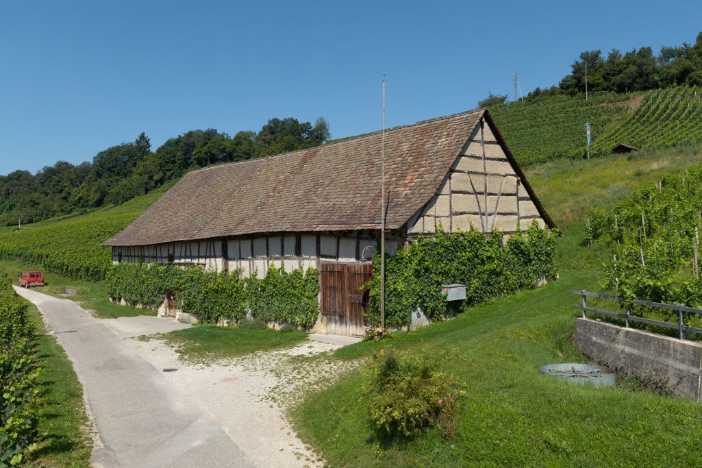 Ansicht Südost vor Umbau. Foto: Amt für Denkmalpflege des Kantons Schaffhausen, 2009