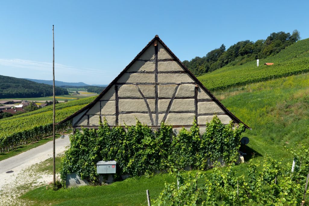 Ansicht Ost vor Umbau. Foto: Amt für Denkmalpflege des Kantons Schaffhausen, 2009