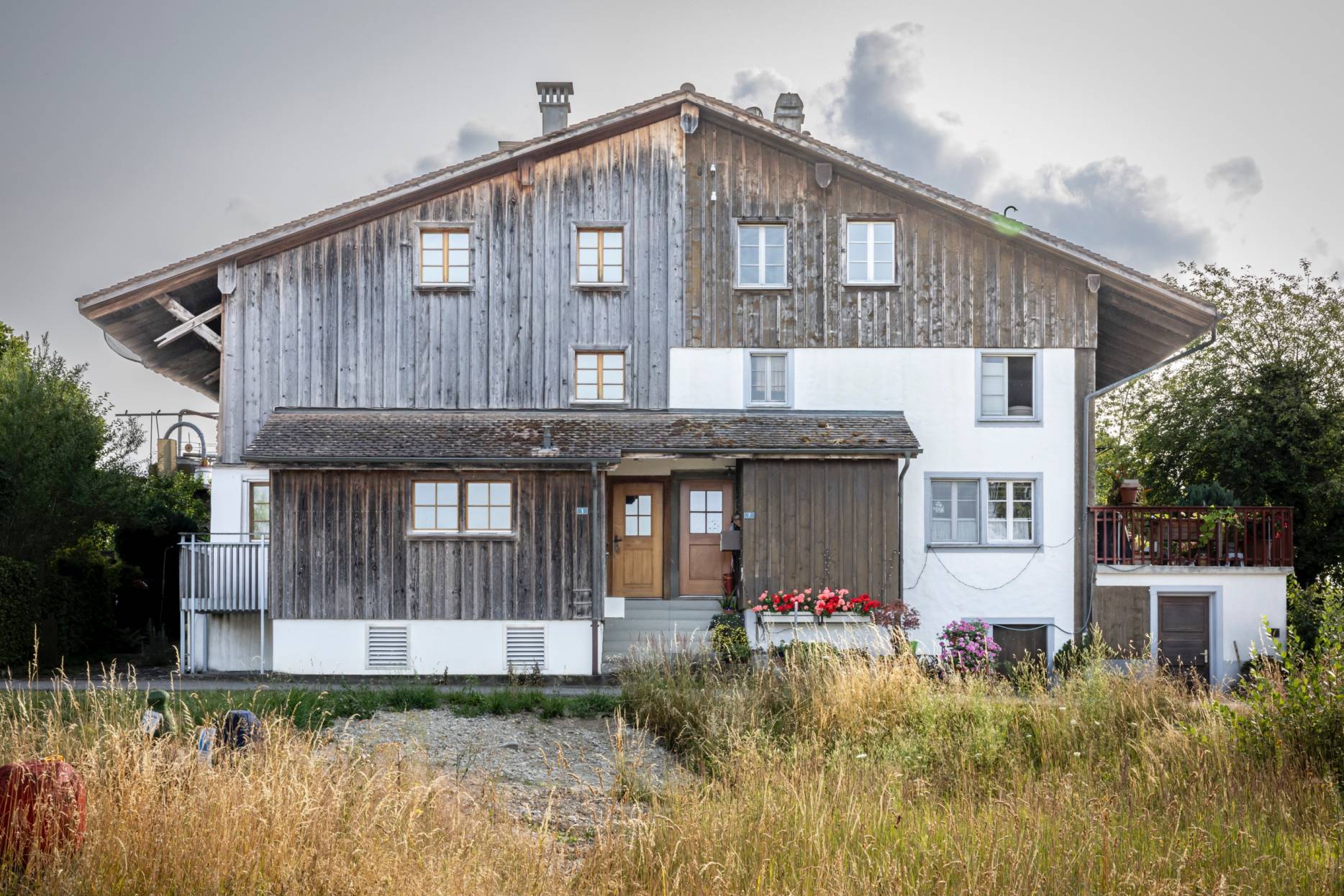 Ansicht West. Foto: Elia Schneider, 2023