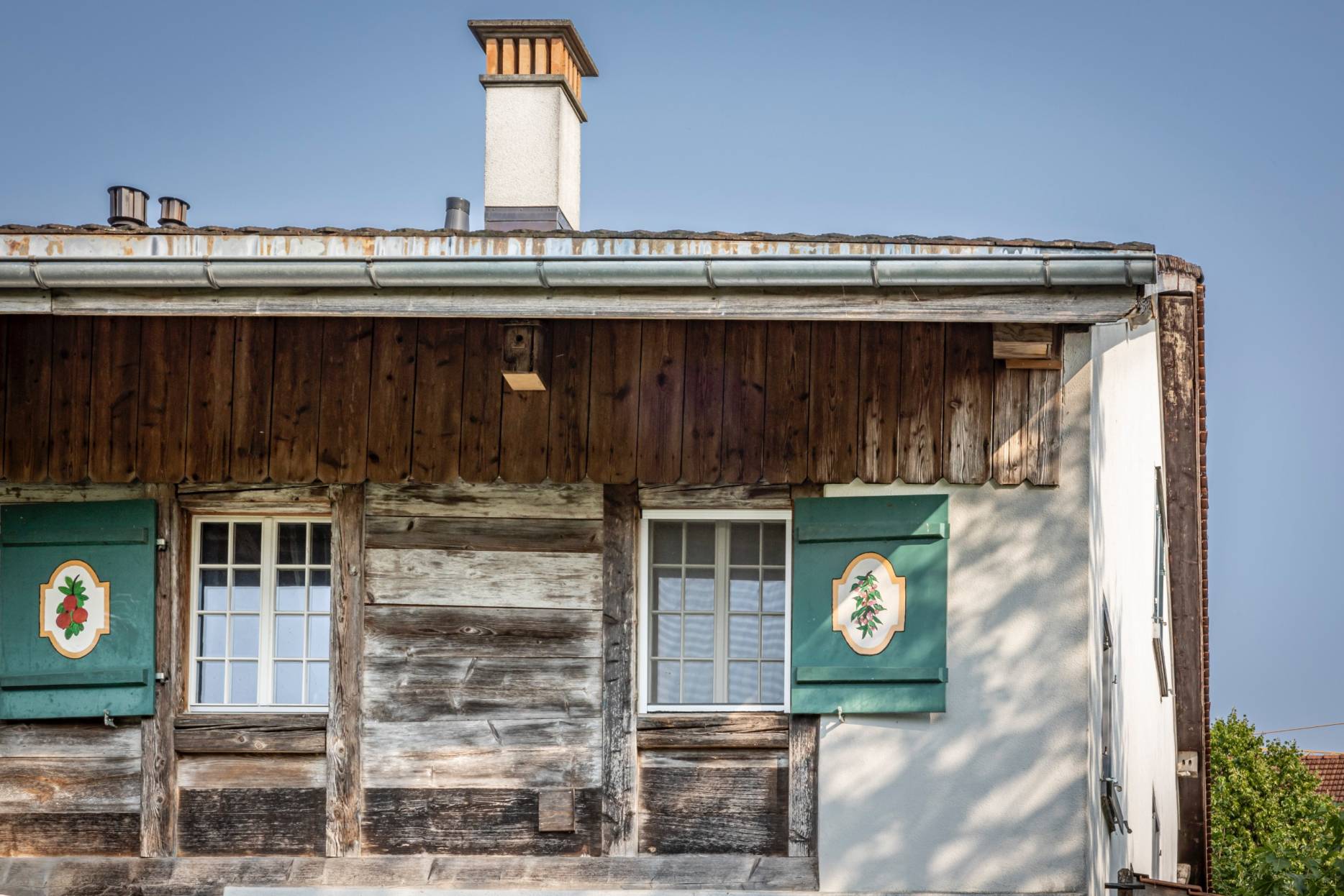 Ansicht Nord, Detail. Foto: Elia Schneider, 2023