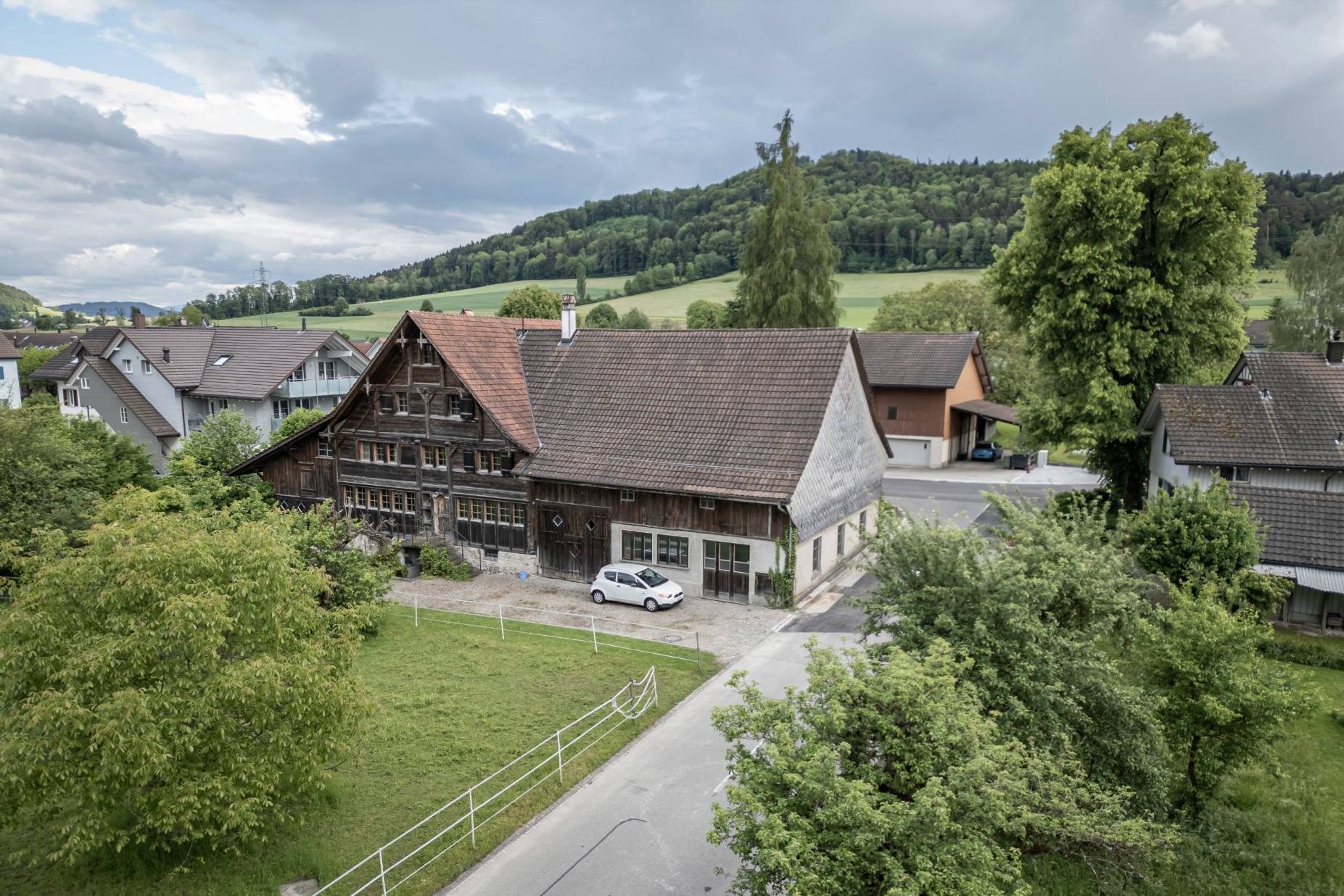 Ansicht Nordwest. Foto: Elia Schneider, 2023