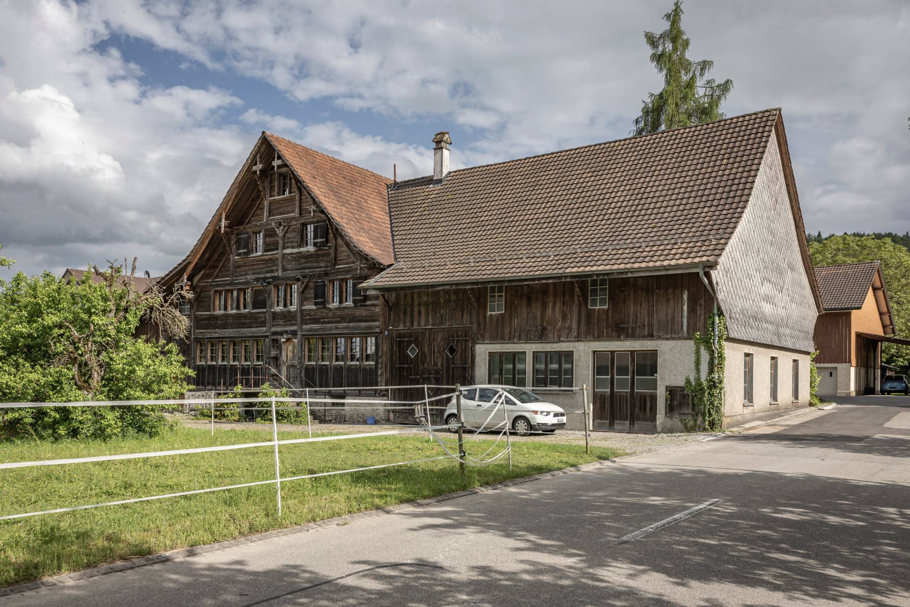 Ansicht Nordwest. Foto: Elia Schneider, 2023
