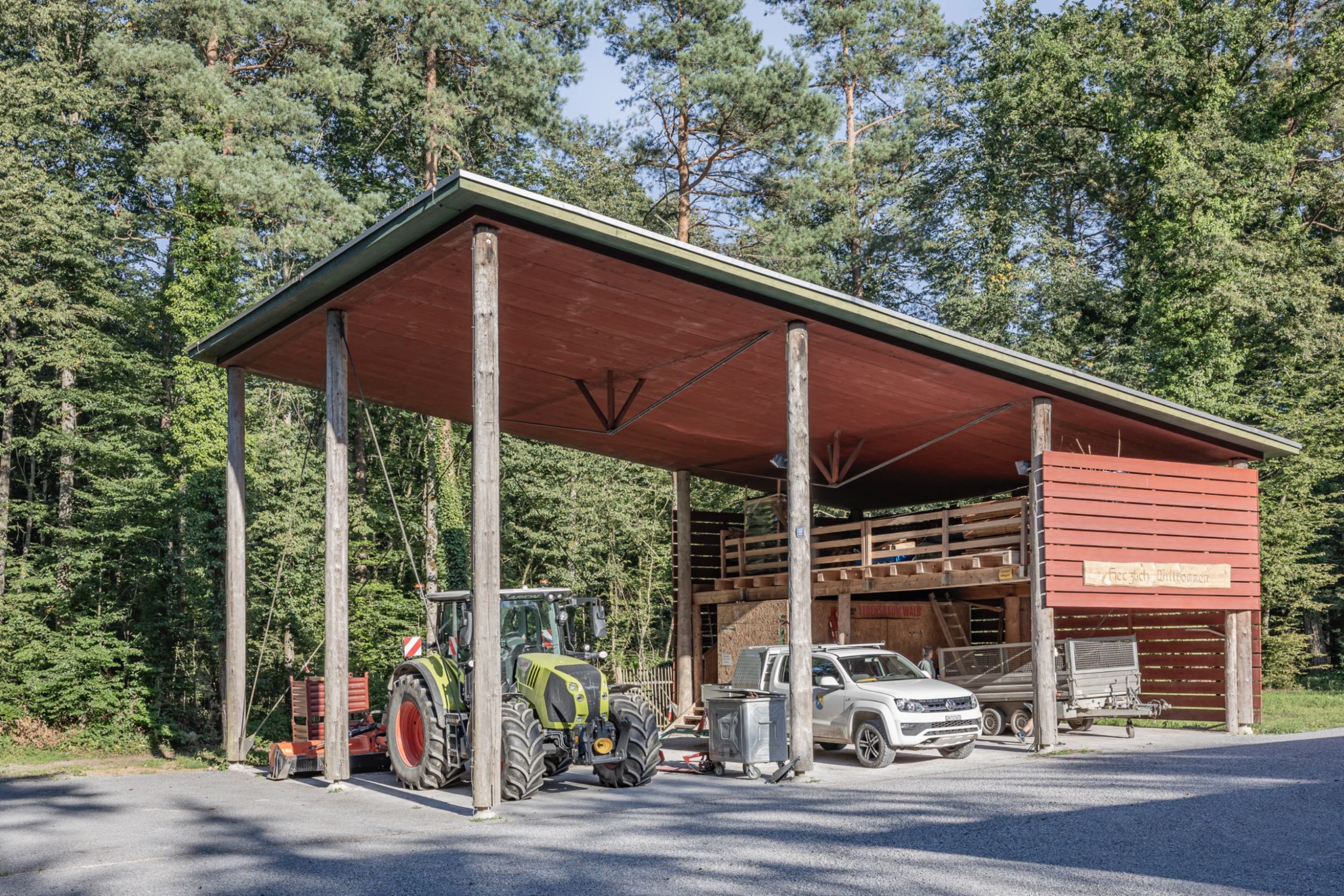 Ansicht West. Foto: Elia Schneider, 2024