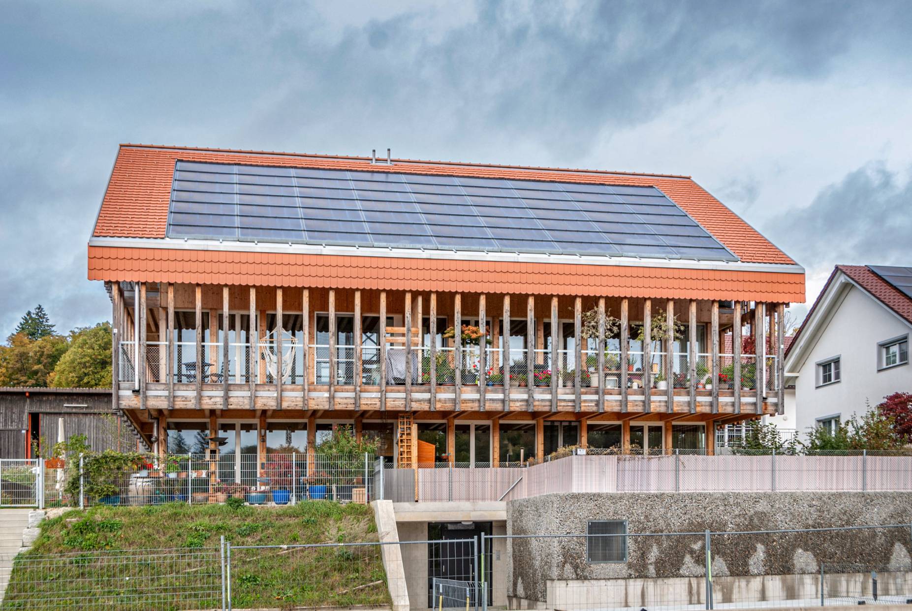Ansicht Südost. Foto: Fadri Landolt, 2023