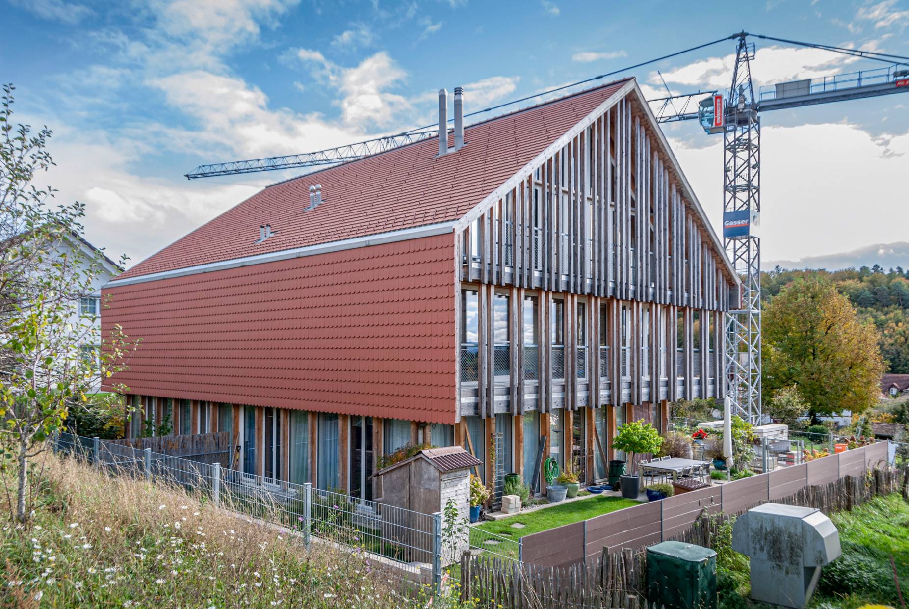 Ansicht Südwest. Foto: Fadri Landolt, 2023