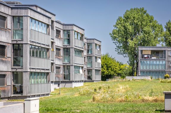 Ansicht Südwest. Foto: Elia Schneider, 2023