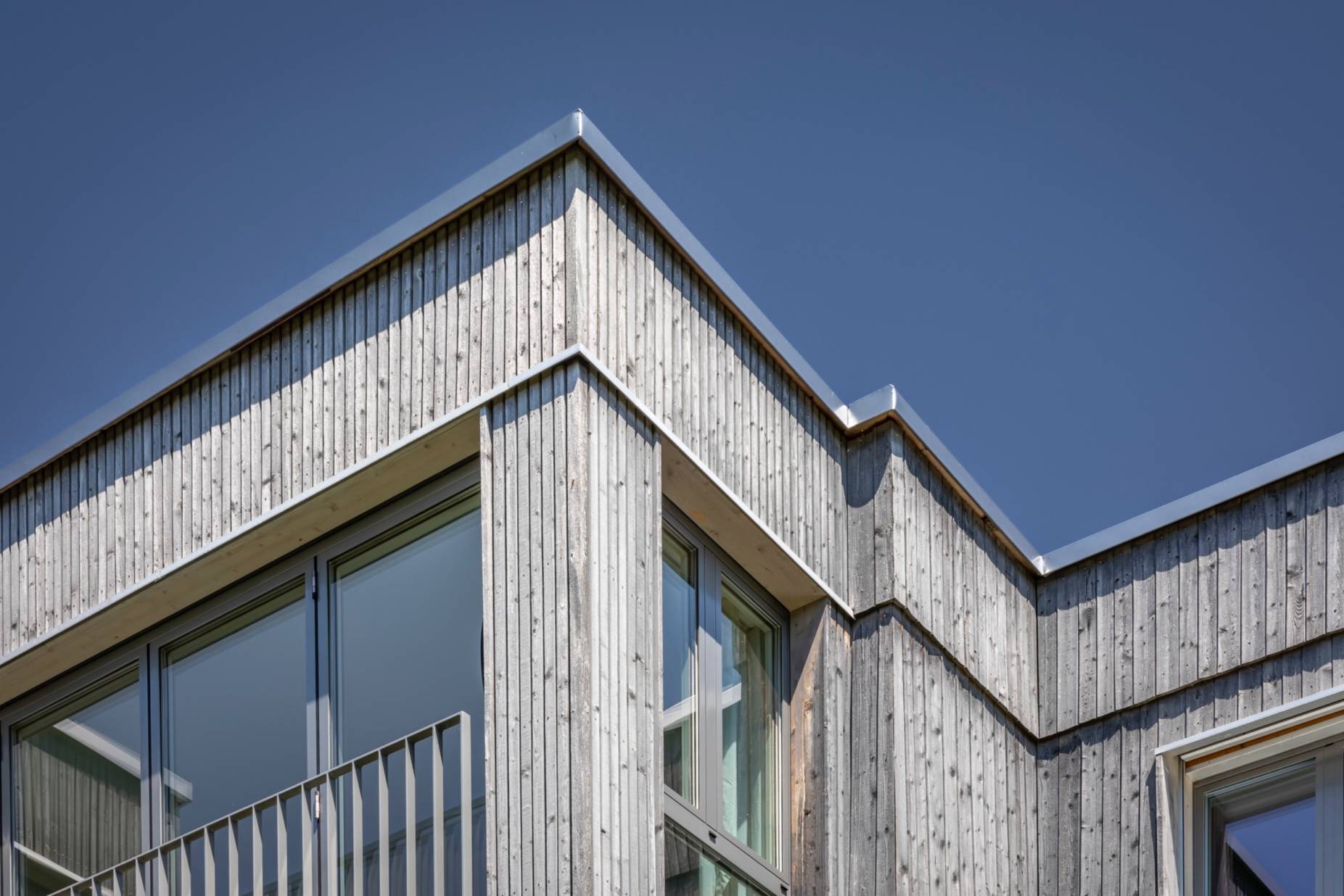 Detail Dachabschluss. Foto: Elia Schneider, 2023