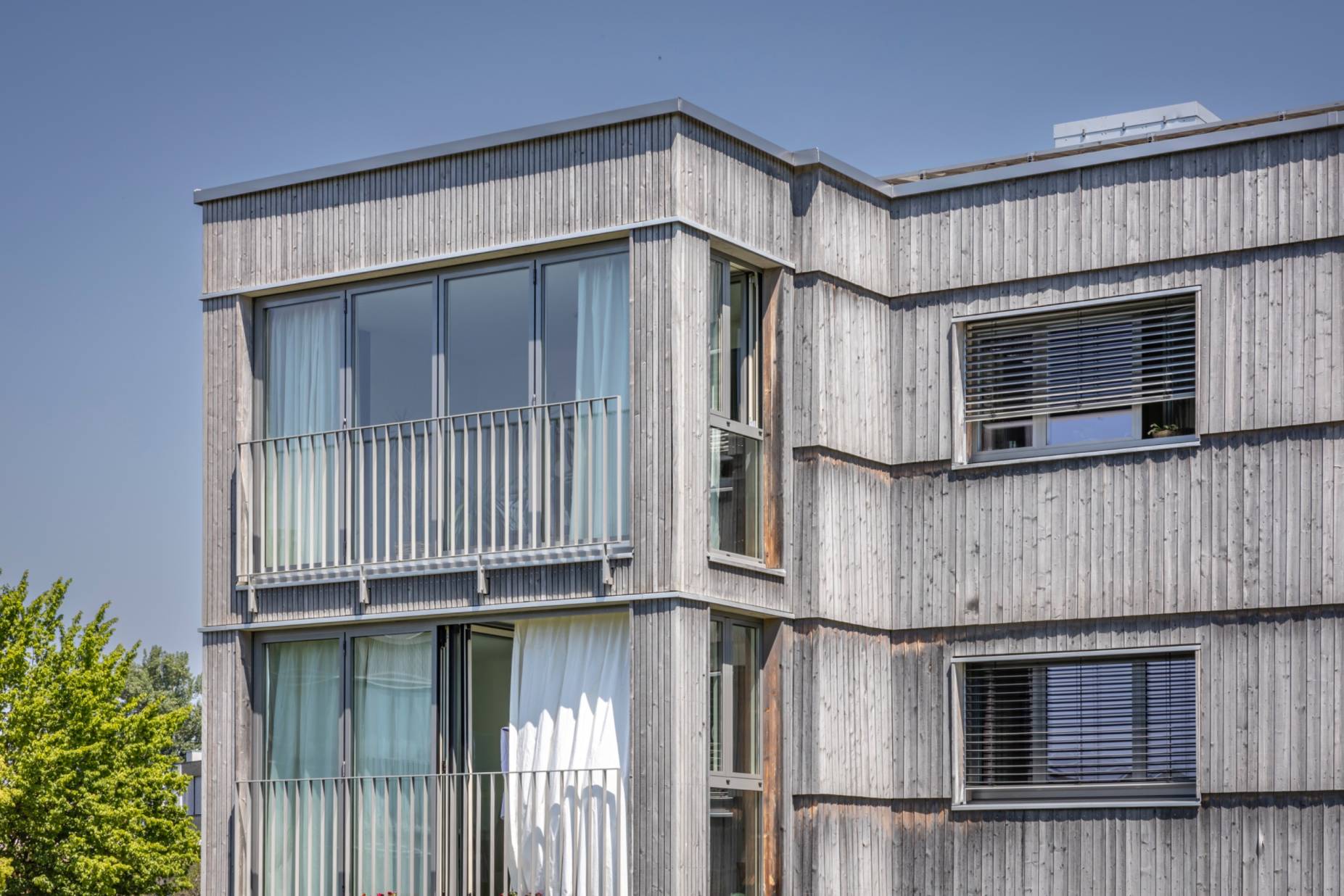 Detail Fassade. Foto: Elia Schneider, 2023