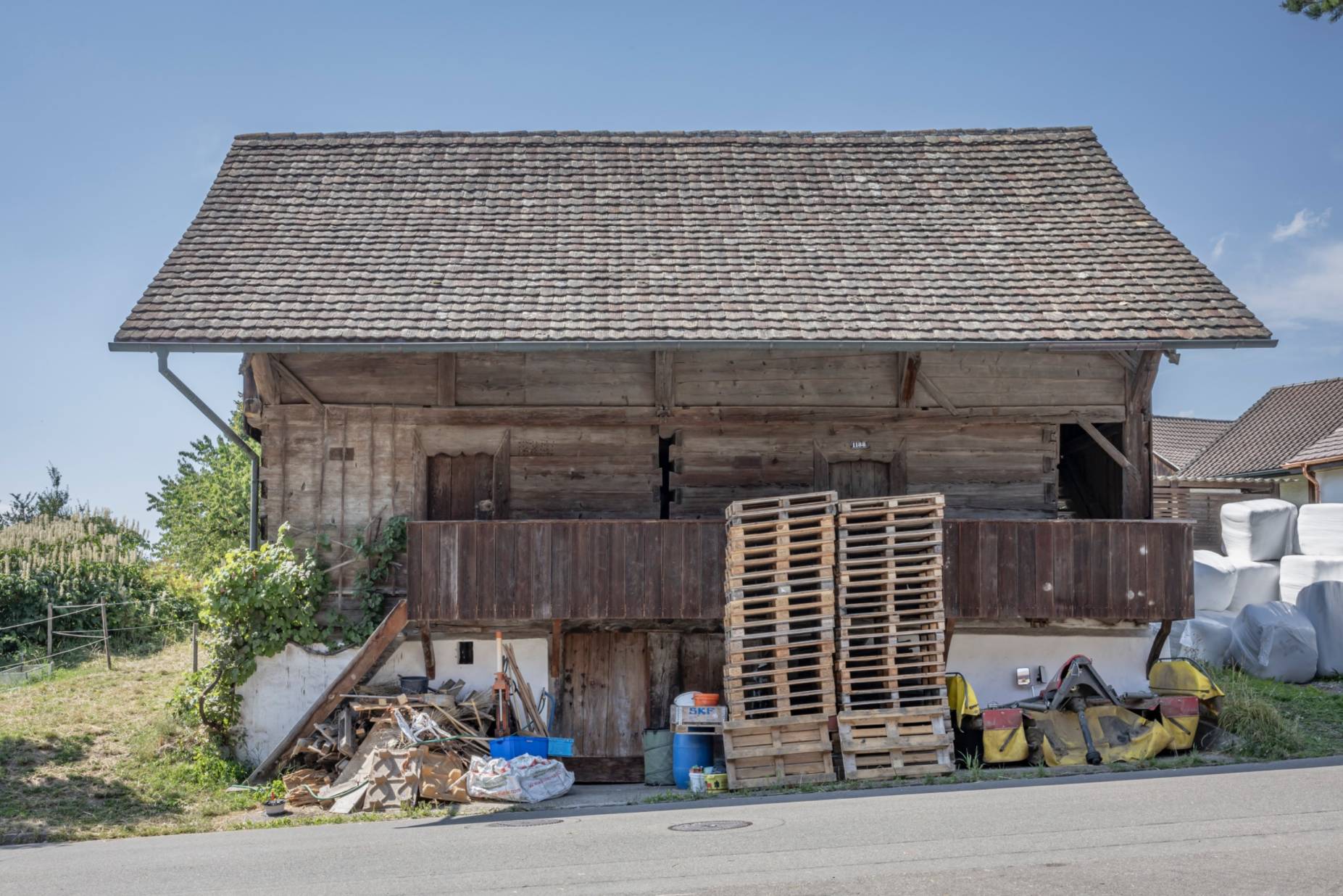 Fassade Ost. Foto Elia Schneider, 2023
