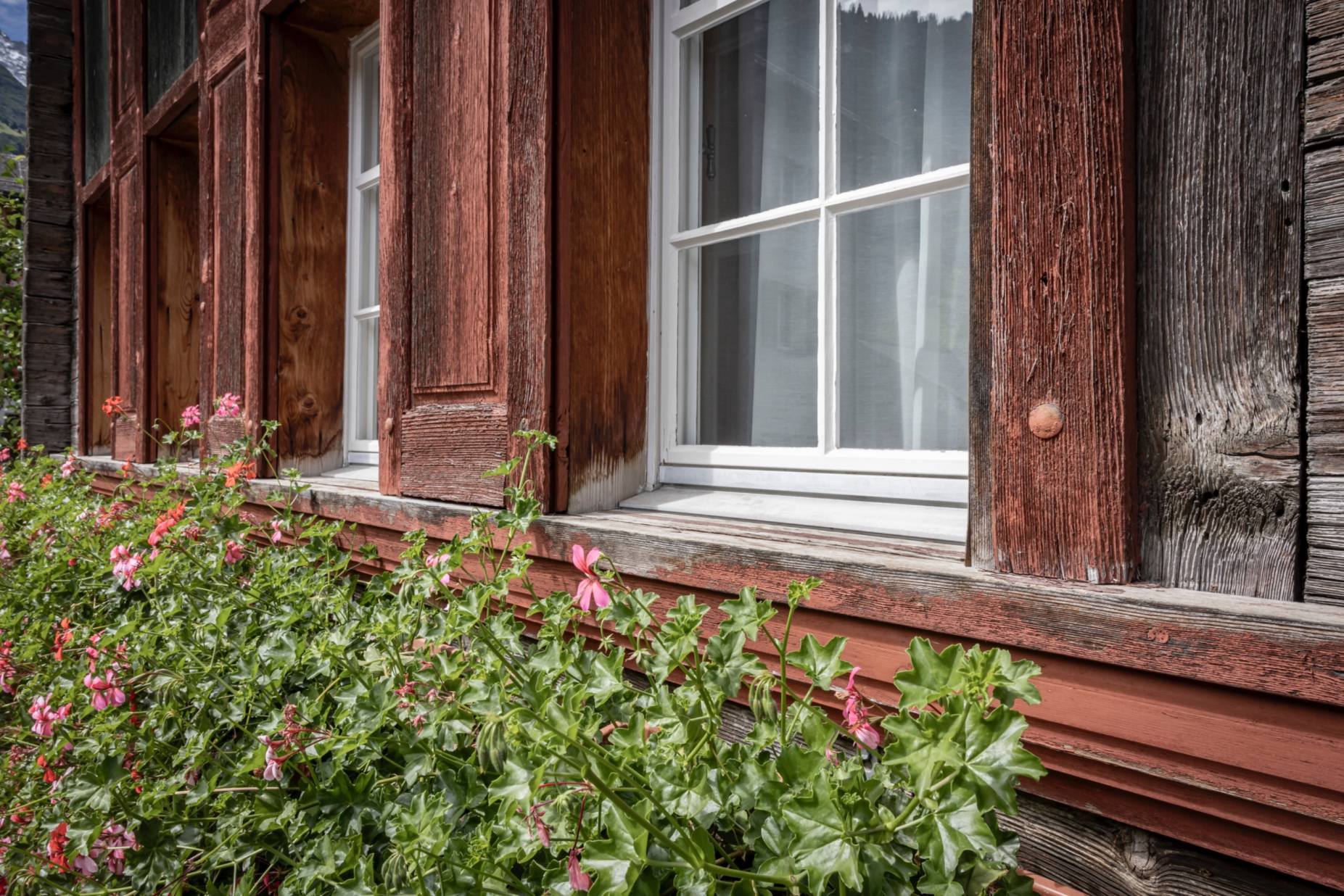 Detail, Fenster Fassade Ost. Foto: Elia Schneider, 2023