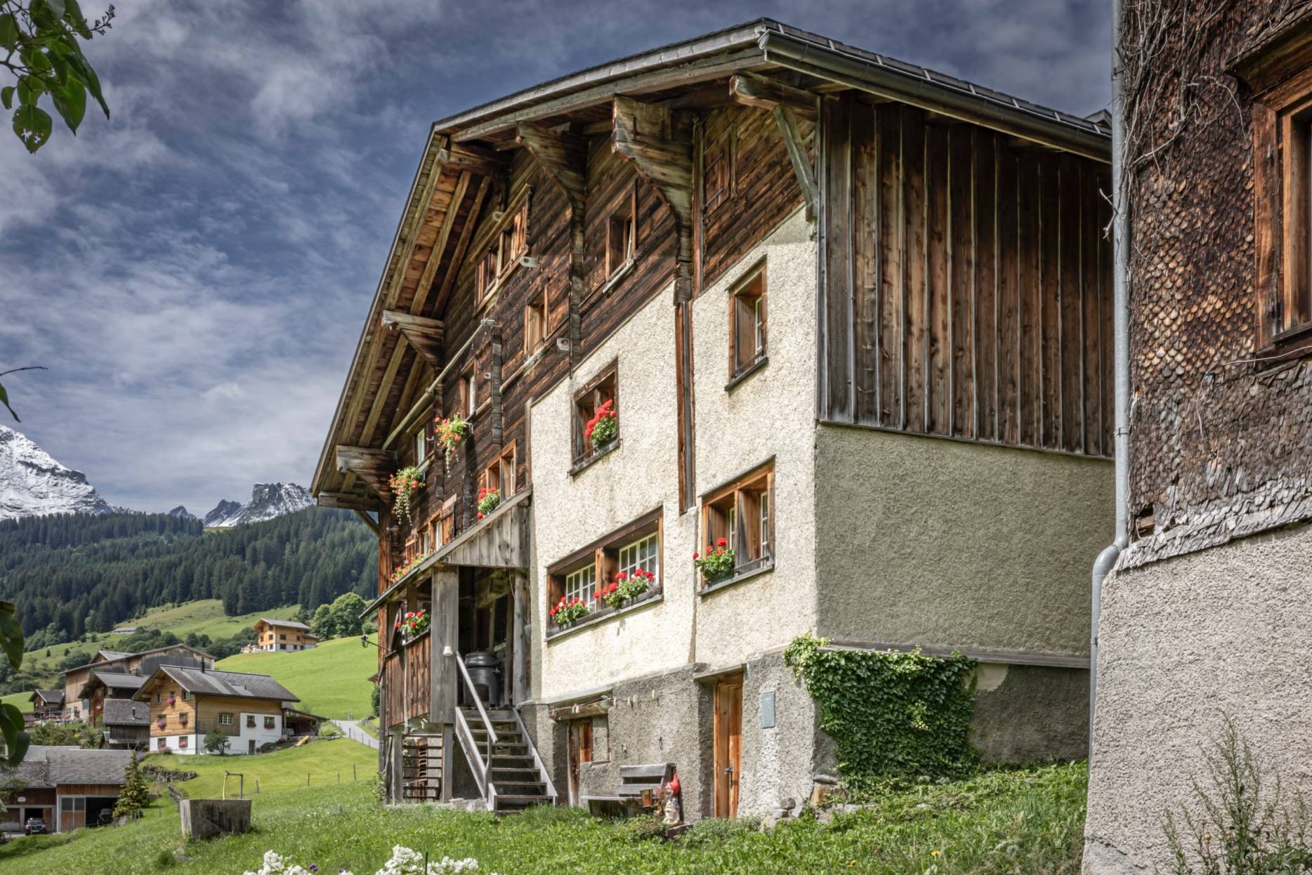 Ansicht Nordost. Foto: Elia Schneider, 2023