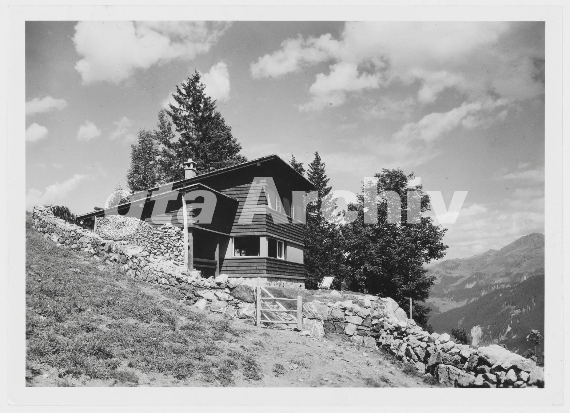 Ansicht Ost. Foto: o.A., um 1928 (gta Archiv, ETH Zürich, 45_08)