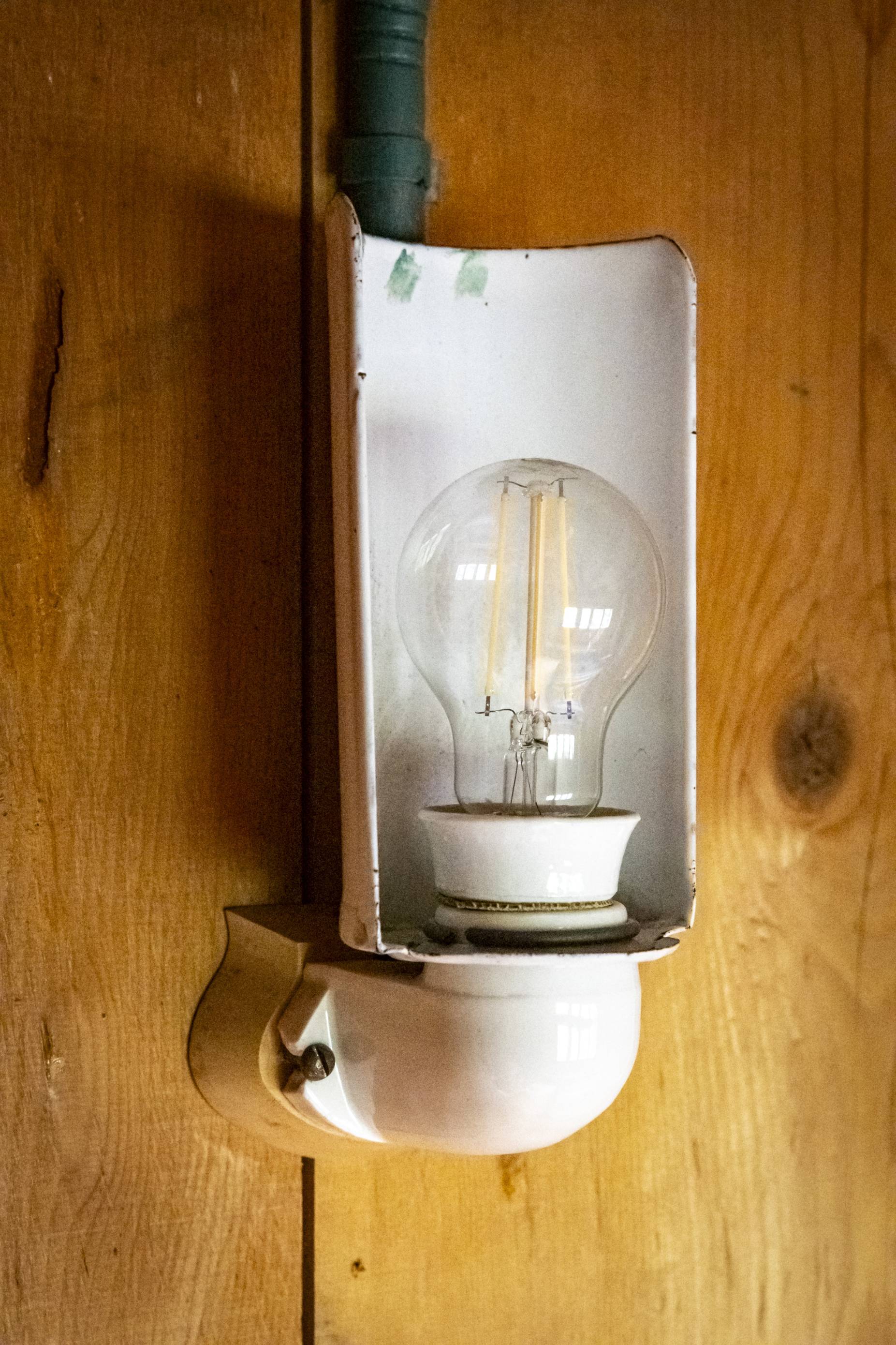 Detail Beleuchtung. Foto: Elia Schneider, 2023