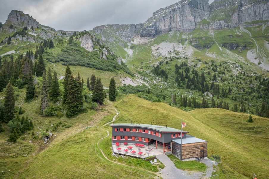 Ansicht Nordwest. Foto: Elia Schneider, 2022