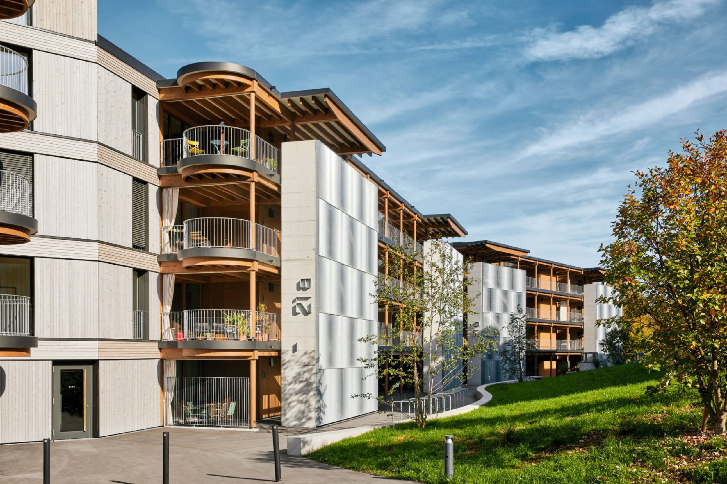 Ansicht Südwest. Foto: Renggli AG, 2022