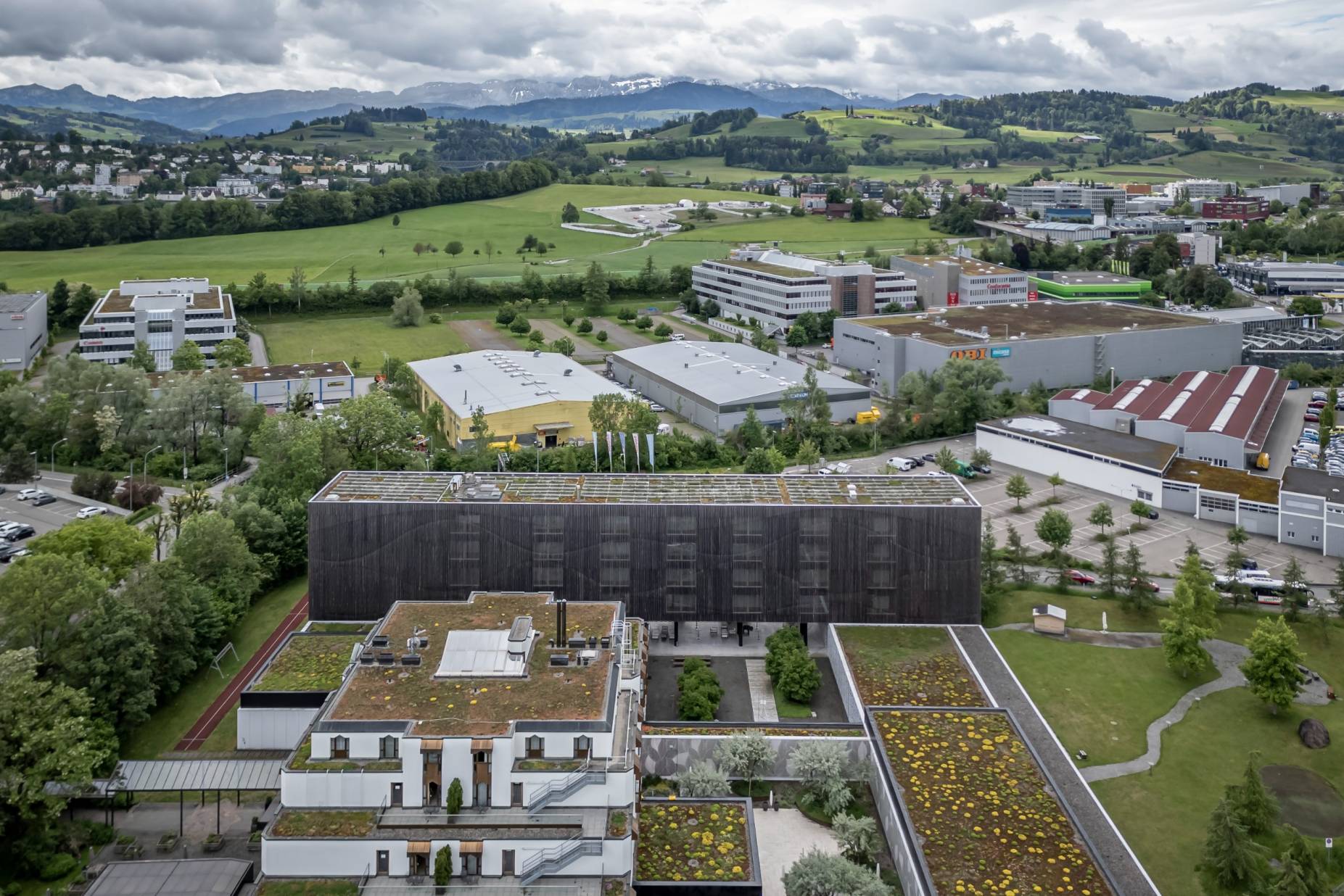 Ansicht Nord. Foto: Elia Schneider, 2024
