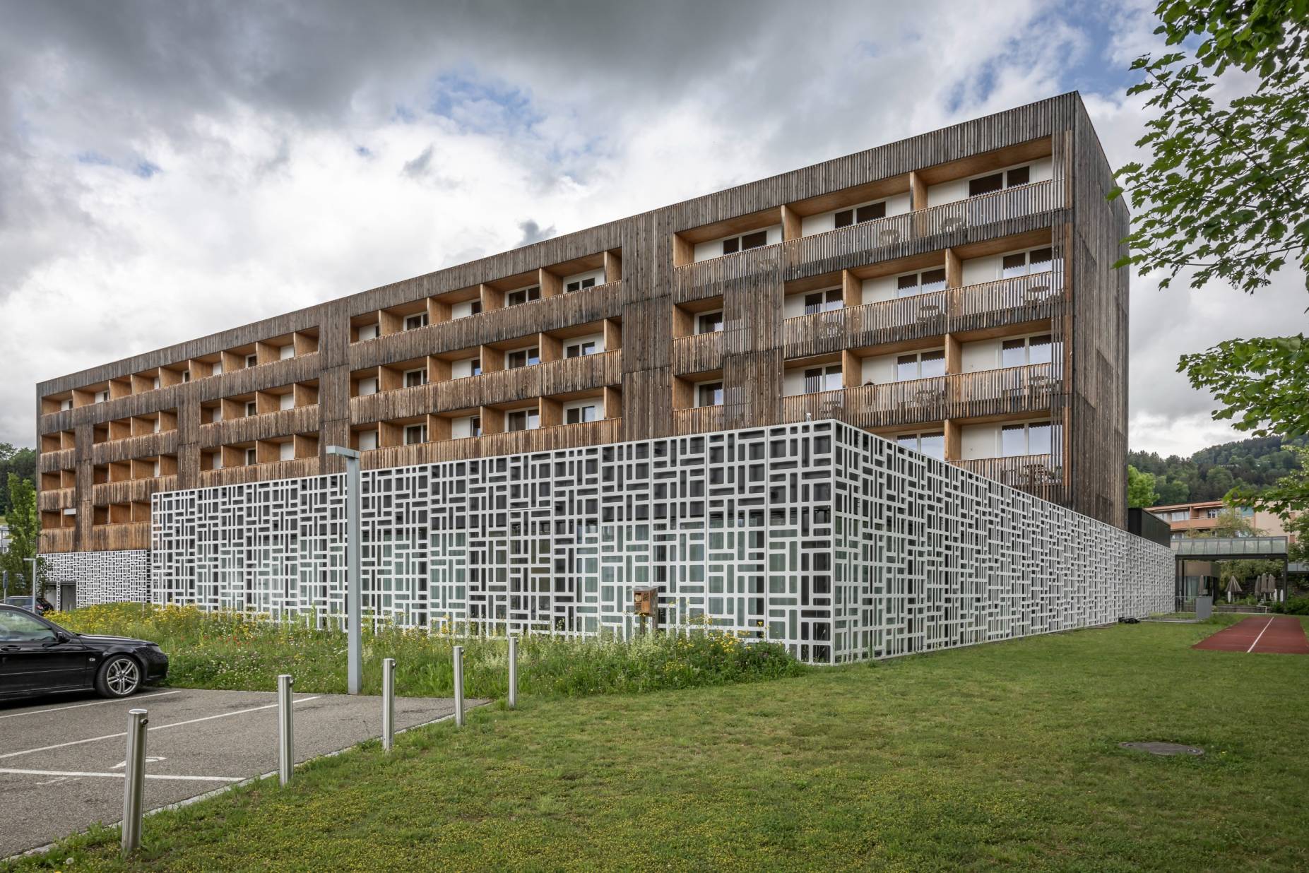 Ansicht Südost. Foto: Elia Schneider, 2024