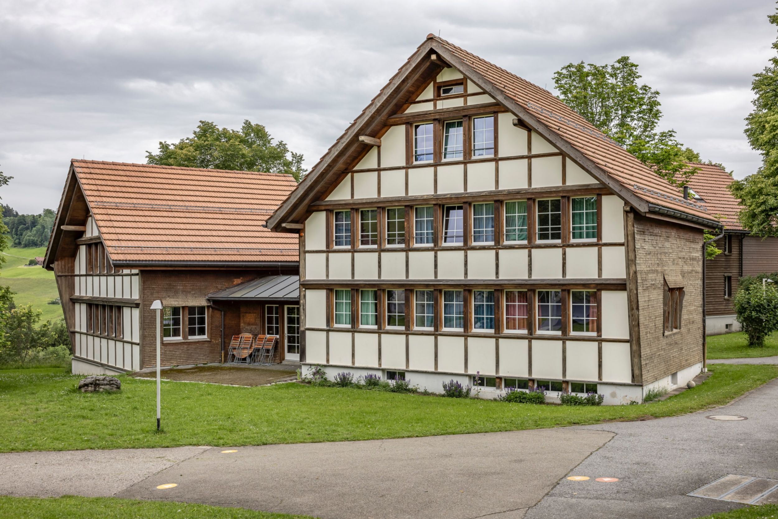 Ansicht Südost. Foto: Elia Schneider, 2024