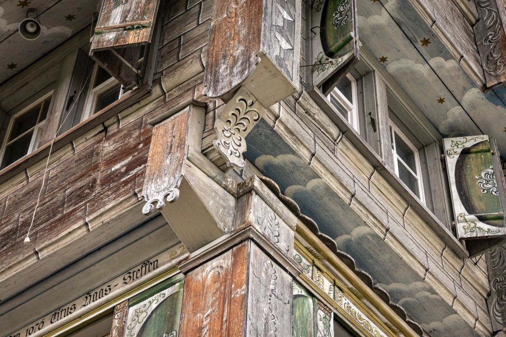 Ansicht Hauseck. Foto: Elia Schneider, 2024