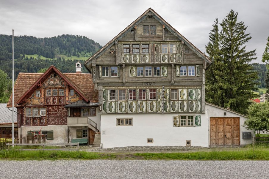 Ansicht Nordost. Foto: Elia Schneider, 2024