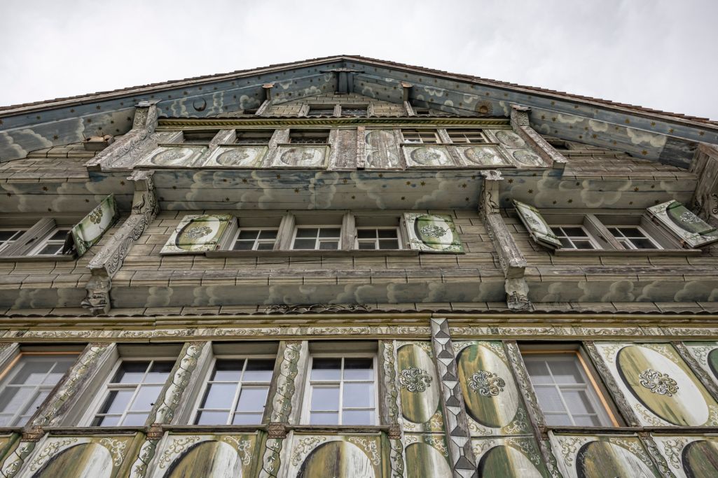 Ansicht Dachuntersicht. Foto: Elia Schneider, 2024