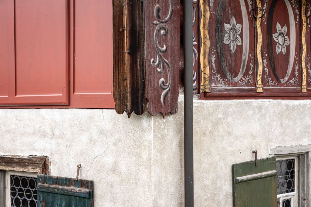 Ansicht Hausecke. Foto: Elia Schneider, 2024