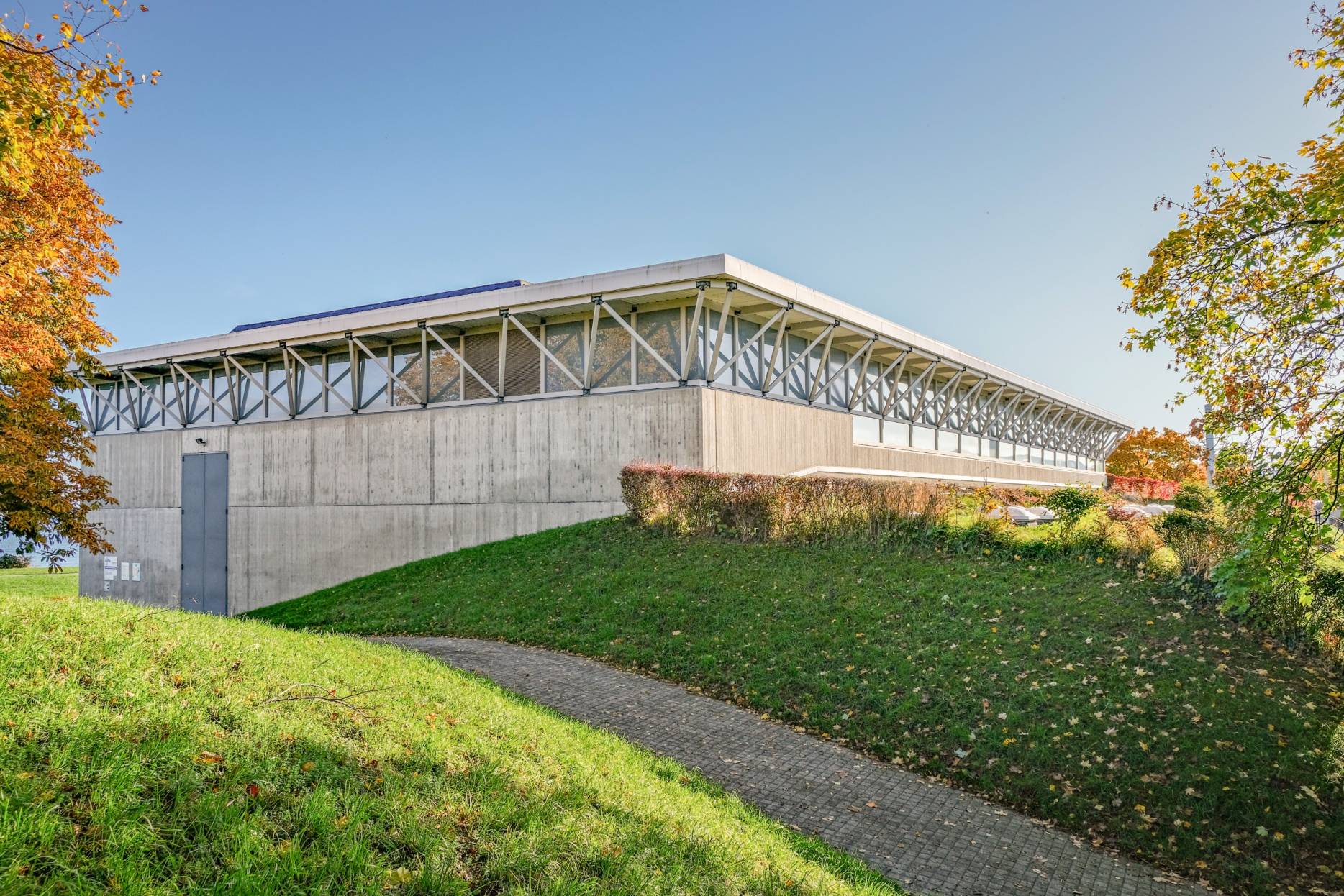 Ansicht West. Foto: Alexander Däscher, 2023