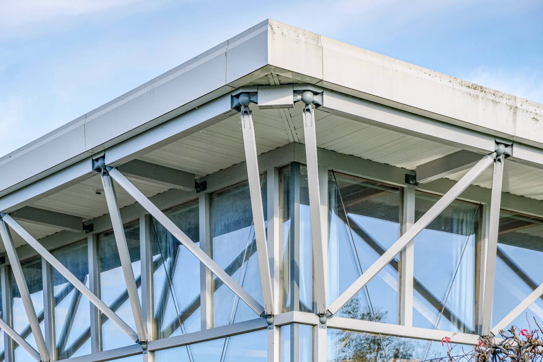 Vordach. Foto: Alexander Däscher, 2023