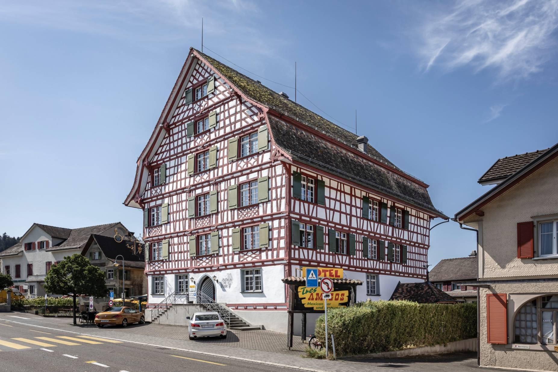 Ansicht Nordost. Foto: Elia Schneider, 2024